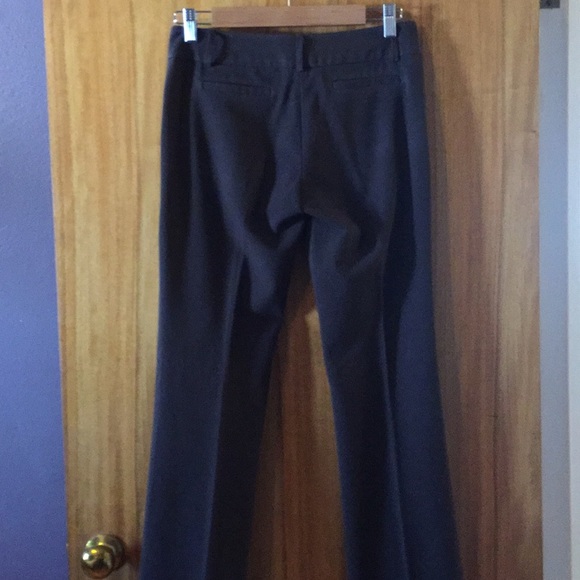 Dark brown dress boot cut pants - Picture 2 of 2